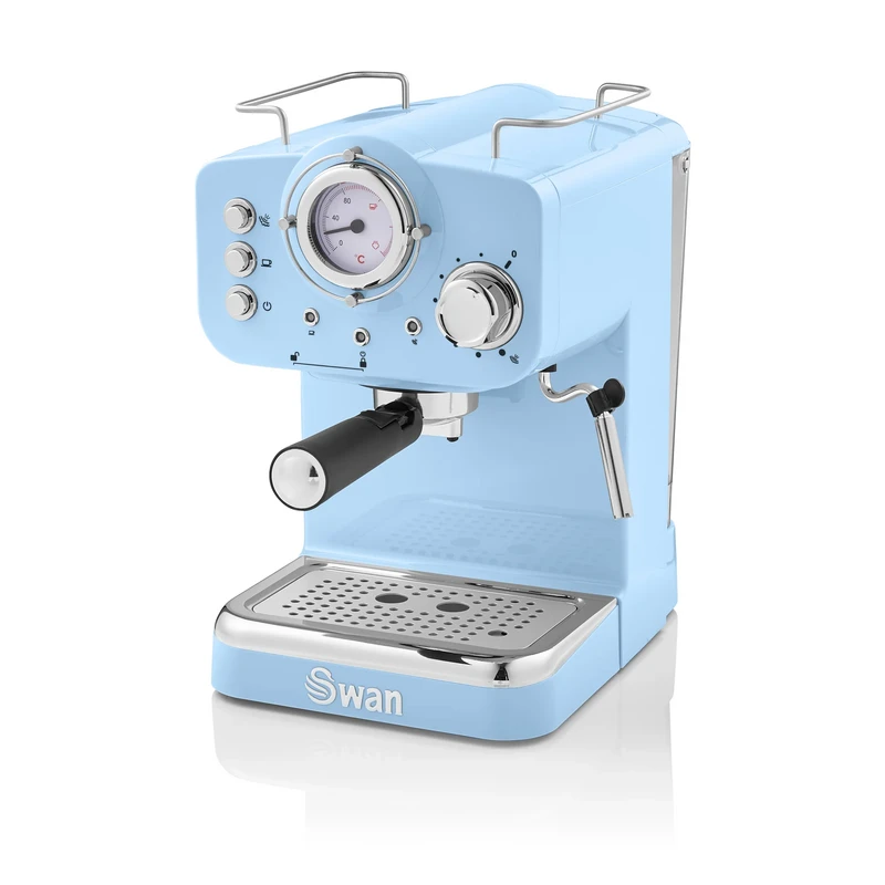 Image of Swan Blue Pump Espresso Coffee Machine