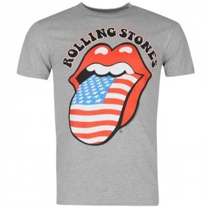 Image of Official Rolling Stones T Shirt - American Flag
