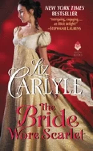 Image of bride wore scarlet
