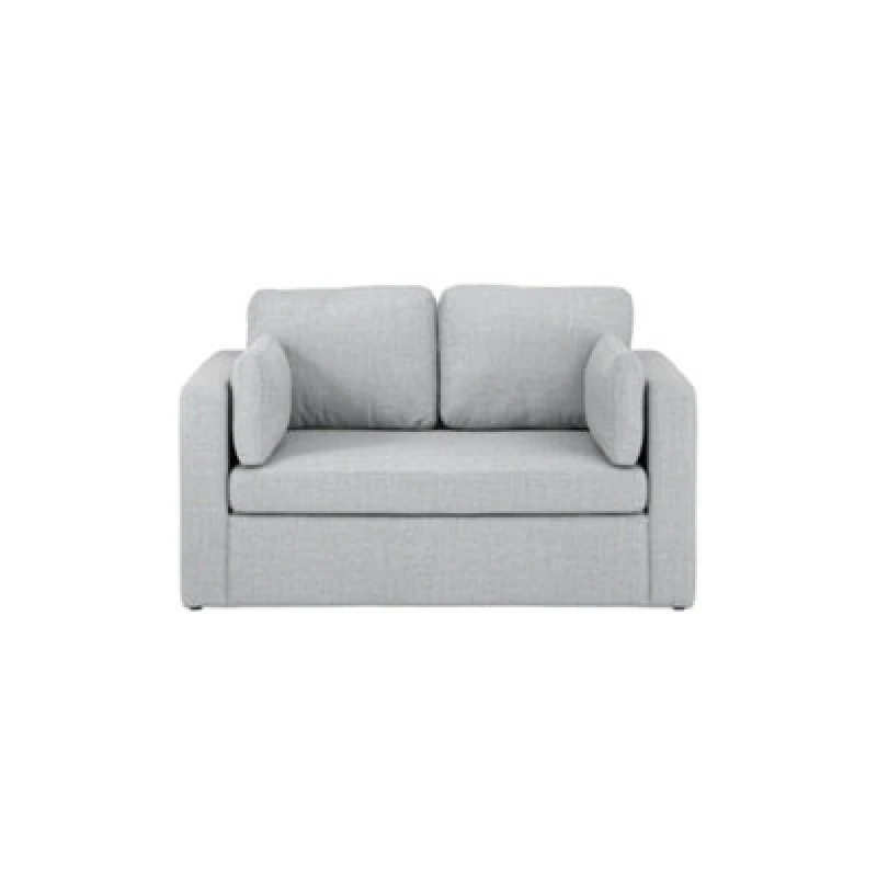 Image of LPD Newport Grey Linen 2 Seater Sofa