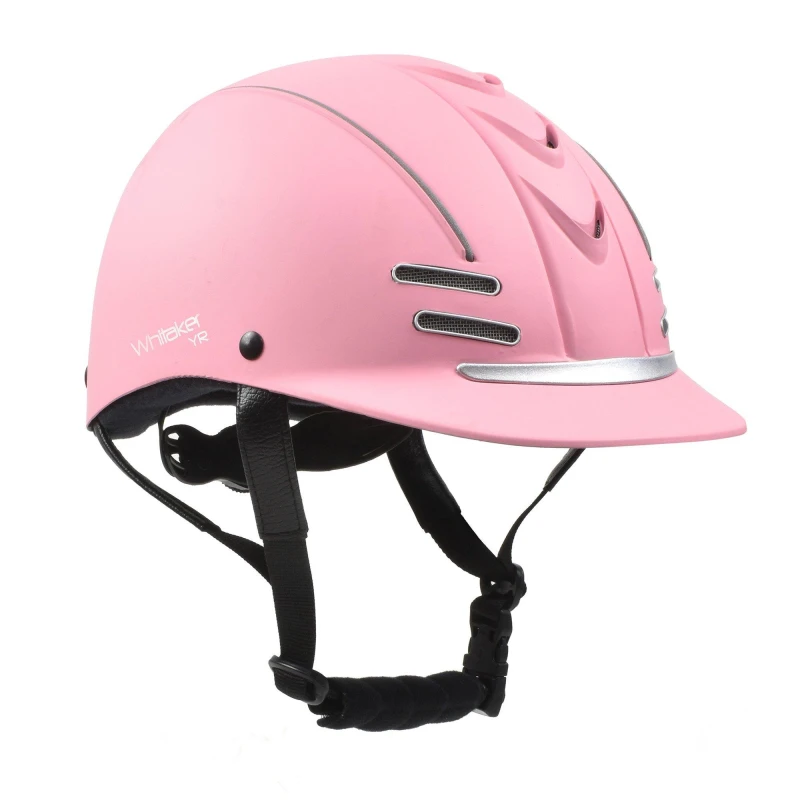 Image of John Whitaker Club Young Rider Helmet Pink unisex 52-56cm