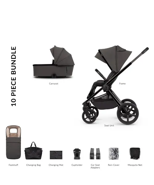 Image of Venicci Tinum Upline SE 2 In 1 Pram Pushchair - Lava