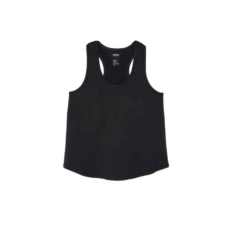 Image of Girlfriend Collective Womens tank top Girlfriend Collective Reset Noir Female M