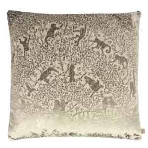 Image of Tilia Exotic Jacquard Cushion Clay, Clay / 55 x 55cm / Polyester Filled