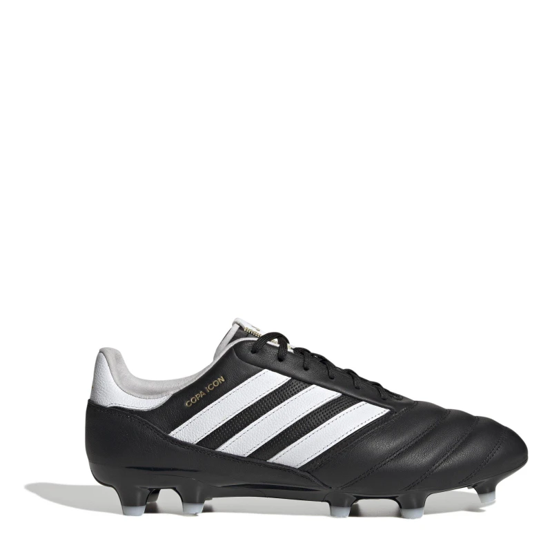 Image of adidas Copa Icon Pro Firm Ground Boots Black/Wht/Gold male 6.5 (40)