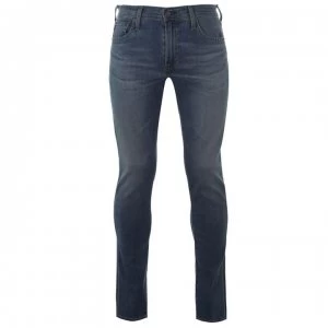 Image of AG Jeans Stockton Distressed Skinny Jeans Mens - Grasslands
