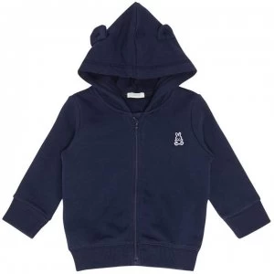 Image of Benetton Hoodie with patch - Navy