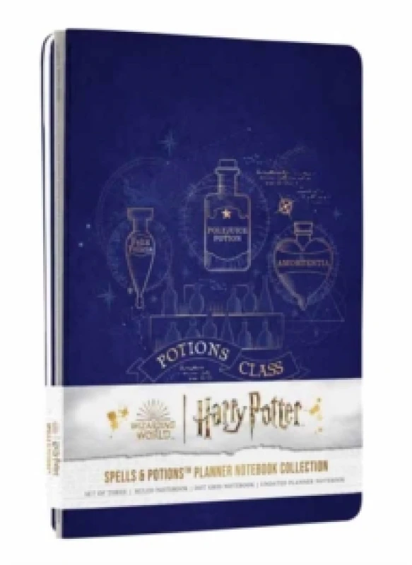 Image of Harry Potter: Spells and Potions Planner Notebook Collection (Set of 3) Paperback / softback