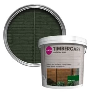 Image of Colours Timbercare Forest green Shed fence stain 5L