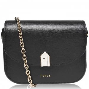 Image of Furla 1927 Baon Saddle Bag - Nero
