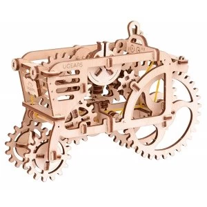 Image of Model Tractor UGears 3D Wooden Model Kit