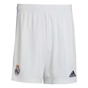 Image of adidas Real Madrid 22/23 Home Shorts Unisex - White