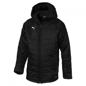 Image of Puma Newcastle United Bench Jacket 2020 2021 Junior - Black