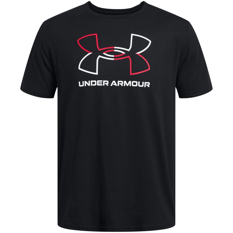 Image of Under Armour Armour UA Foundation Short Sleeve Mens - Black L