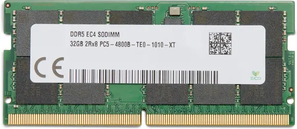 Image of HP 6D8T4AA memory module 32GB 1 x 32GB DDR5 4800 MHz ECC 6D8T4AA