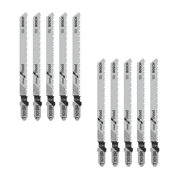 Image of Bosch T101 BF Hard Wood Cutting Jigsaw Blades Pack Qty: Pack of 25