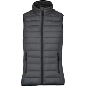 Image of Kariban Womens/Ladies Lightweight Down Bodywarmer (M) (Marl Dark Grey)