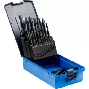 Image of Pferd Spiral Drill Set 25 Piece Steel Hssg N DIN 338