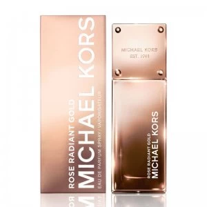 Image of Michael Kors Rose Radiant Gold Eau de Parfum For Her 50ml