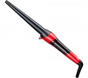 Image of Manchester United Edition CI9755 Silk Curling Wand - Black & Red