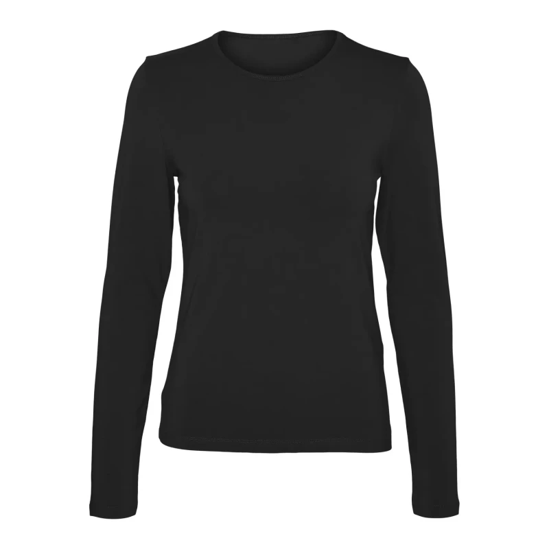 Image of Vero Moda Womens long sleeve T-Shirt Vero Moda Lulu Noir Female XL