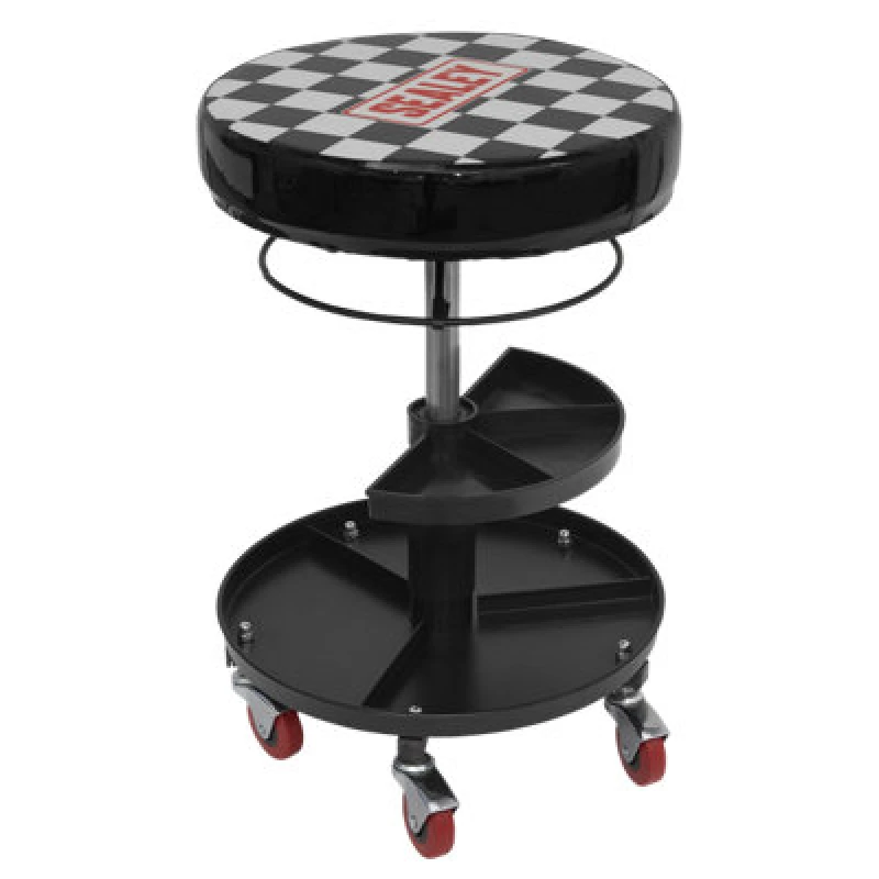 Image of Sealey Height Adjustable Mechanics Tool Tray Seat