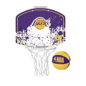 Image of Wilson NBA Team Mini Hoop LA Lakers