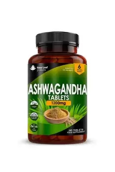 Image of Ashwagandha 1200mg Pure Root Extract - 365 Vegan Tablets