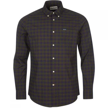 Image of Barbour Lomond Tailored Shirt - Midnight TN54