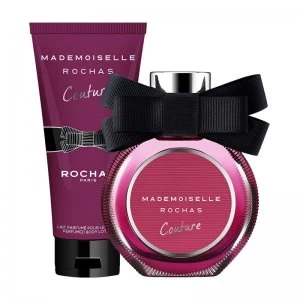 Image of Rochase Mademoiselle Rochas Couture Gift Set 50ml Eau de Parfum + 100ml Body Lotion