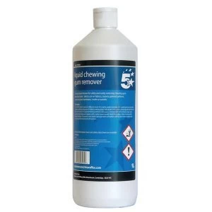 Image of 5 Star Facilities 1 Litre Chewing Gum Remover Liquid