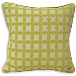 Image of Riva Home Palma Cushion Cover (55x55cm) (Green) - Green