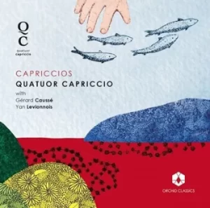 Image of Quatuor Capriccio Capriccios by Robert Fokkens CD Album
