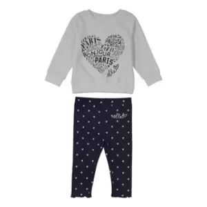 Image of Elle Elle Crew/LeggingSet Bb99 - Blue