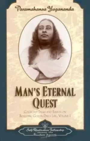 Image of Mans Eternal Quest by Paramahansa Yogananda