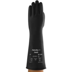 Image of Ansell - IND LATEX HW 17" 8.5-09 (87-105) - Black - Black