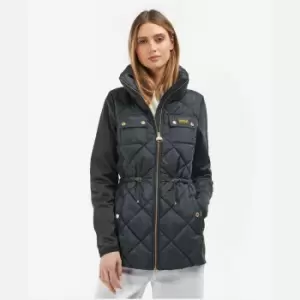 Image of Barbour International B.Intl San Jorge Quilted Jacket - UK 10