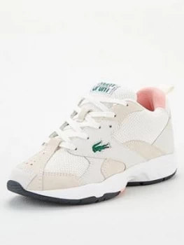 Image of Lacoste Storm 96 120 - White/Pink, Size 5, Women