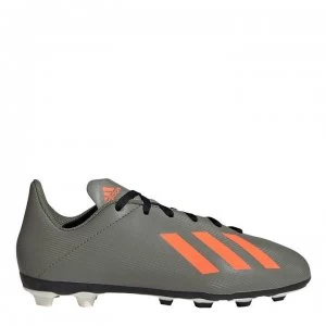 Image of adidas X 19.4 Childrens FG Football Boots - Leg Green/Orange