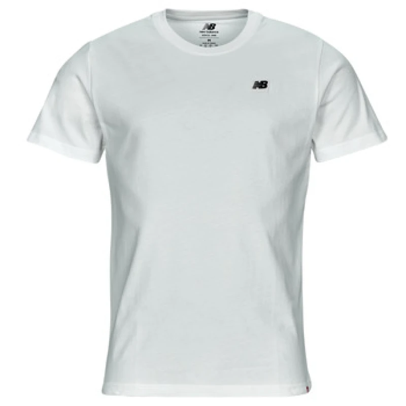 Image of New Balance Small Logo Tee mens T shirt in White