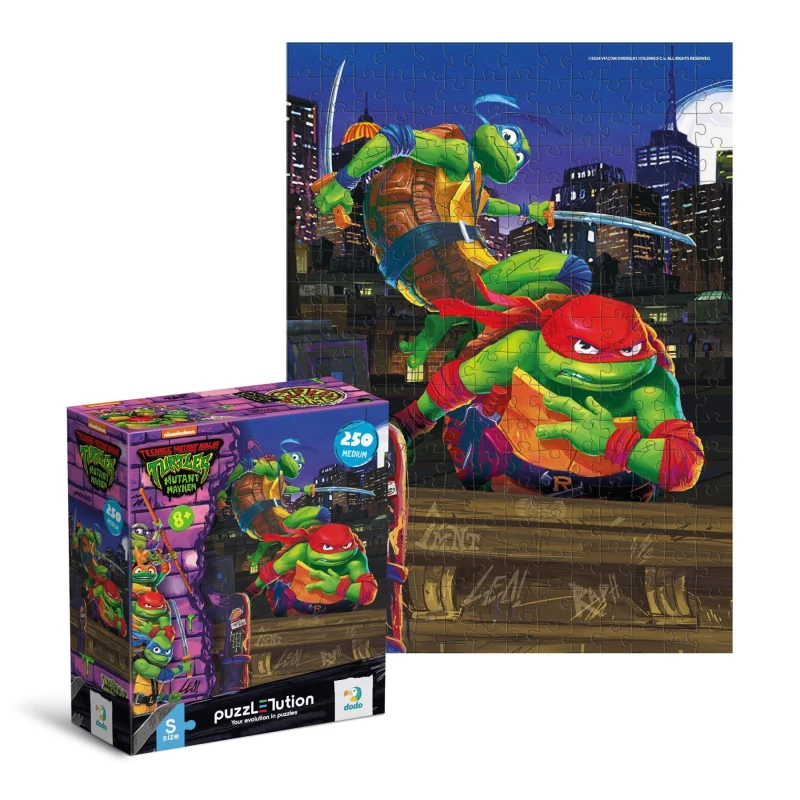 Image of DODO TMNT Puzzle - Leonardo and Raphael Multi