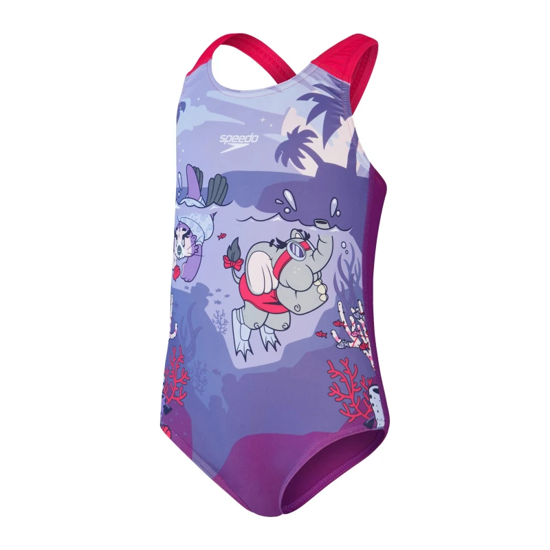 Image of Speedo Lts Bk 1PcXbk - Purple Purple 2 - 3 Years