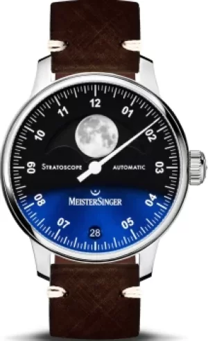 Image of MeisterSinger Watch Stratoscope Moon Phase