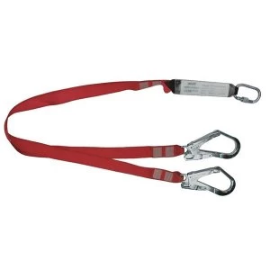 Image of Scan Fall Arrest Twin Lanyard 1.8m