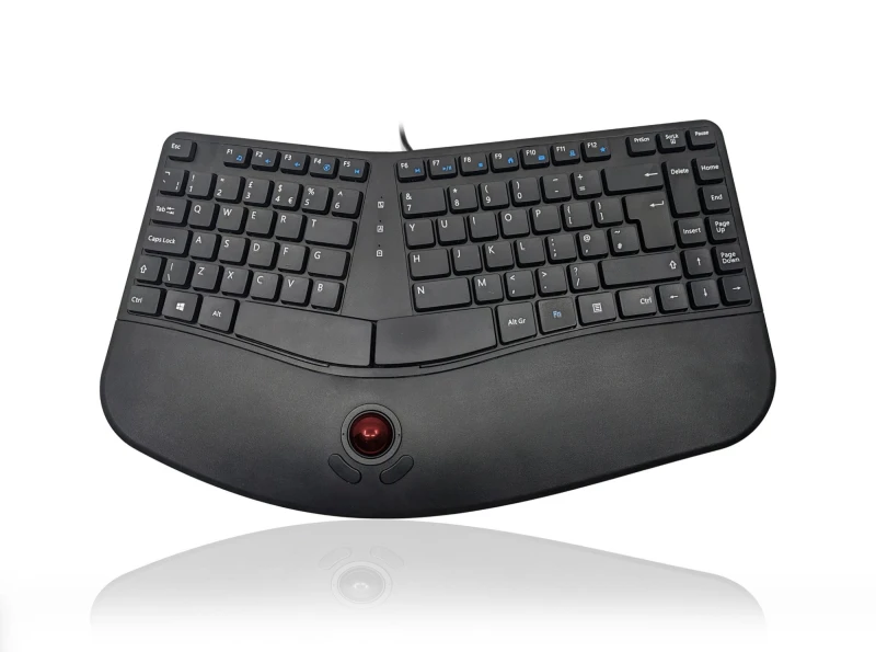 Image of Accuratus Contour keyboard USB QWERTY English Black