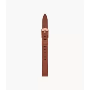 Image of Fossil Womens 12Mm Medium Eco Leather Strap - Brown