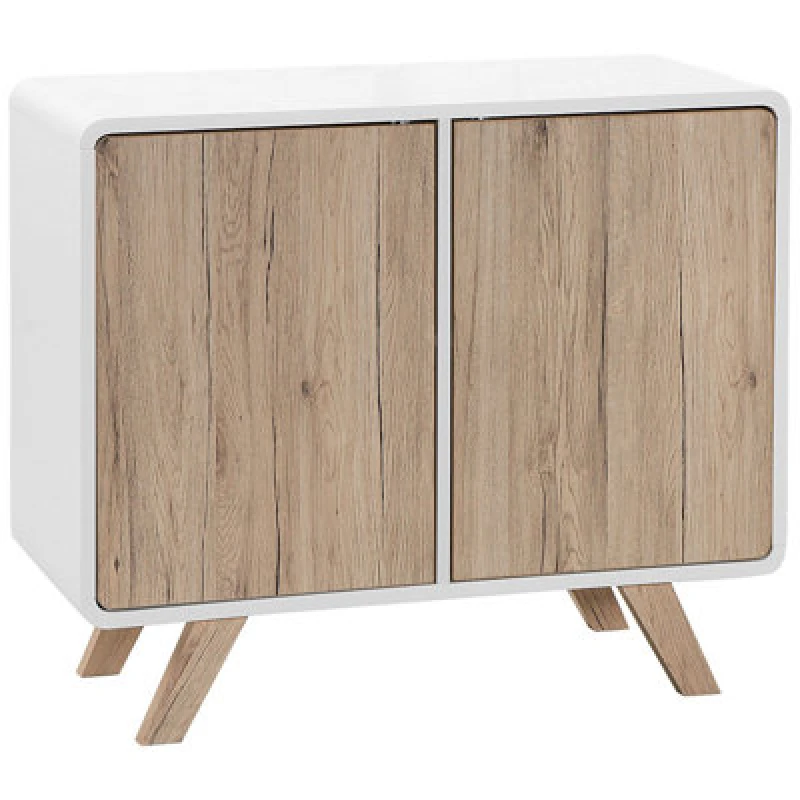 Image of Beliani Retro Cabinet Milo White