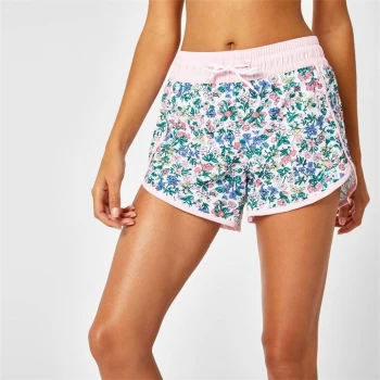 Image of Jack Wills Oakworth Swim Shorts - White Floral