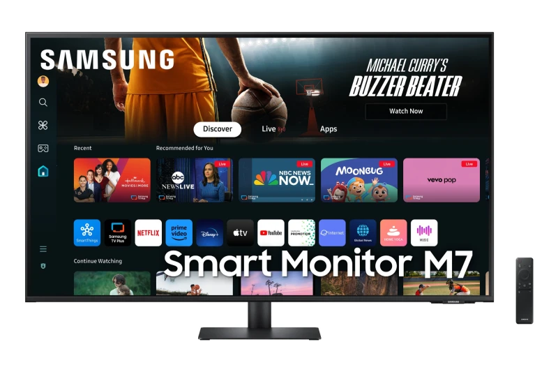 Image of Samsung M70D computer monitor 109.2cm (43") 3840 x 2160 pixels 4