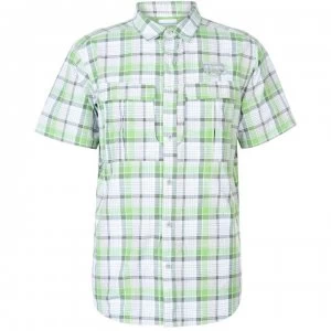 Image of Columbia Casacade Short Sleeve Shirt Mens - Green